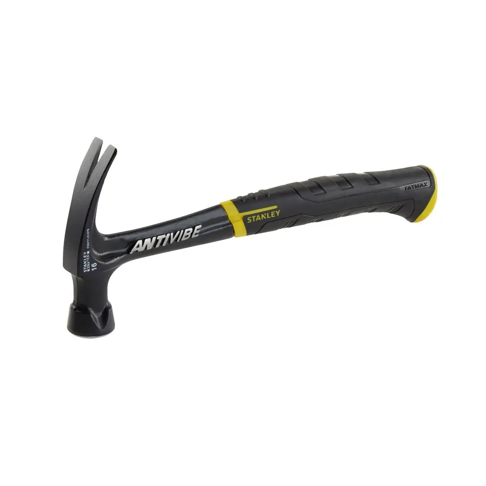 Produktfoto 1 von Stanley Hammer, Klauenhammer aus Stahl 0.7 kg Gummi-Stiel 31.5 cm
