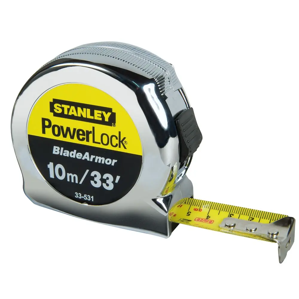 Produktfoto 1 von Stanley PowerLock Maßband, L. 10 m Metrisch 25 mm