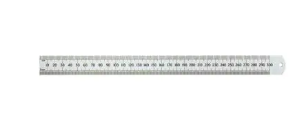 Produktfoto 1 von Stanley Edelstahl Lineal aus Edelstahl Zöllig/metrisch 33 cm x 33cm