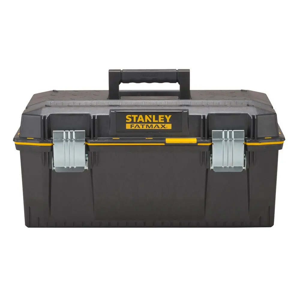 Produktfoto 1 von Stanley Schaum Werkzeugkasten und Werkzeugkoffer Schwarz, L. 72 cm B. 29 cm H. 31 cm, 4.7 kg, Register