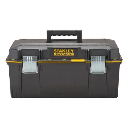 Produktfoto 1 von Stanley Schaum Werkzeugkasten und Werkzeugkoffer Schwarz, L. 72 cm B. 29cm H. 31 cm, 4.7 kg, Register