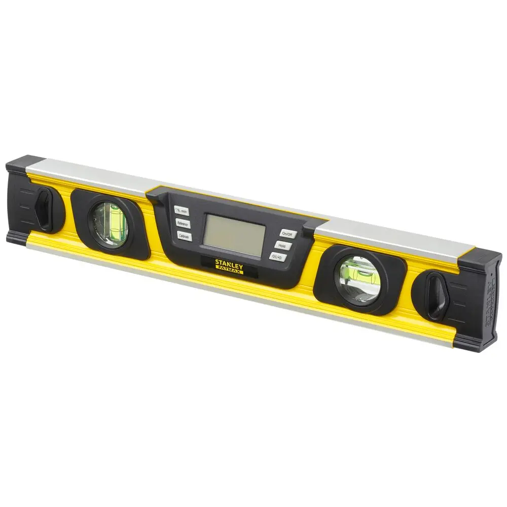 Produktfoto 1 von Stanley Wasserwaage, Typ Digital, 40 cm Kalibriert, Rahmen Aluminium, 2 Libelle/n Wasserdicht/Wasserbeständig Magnetisch
