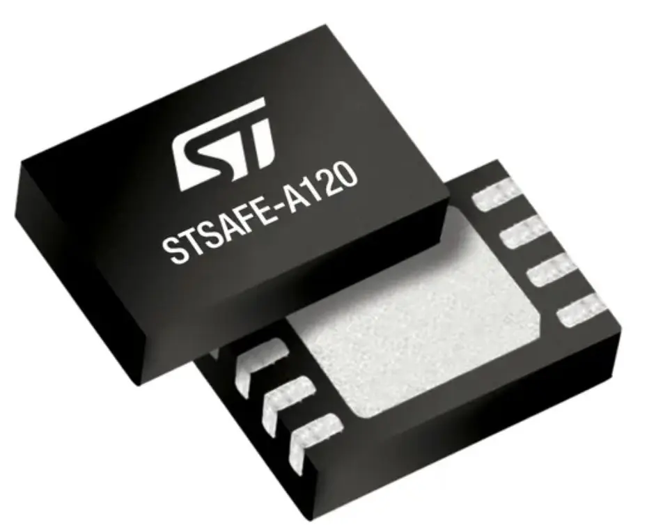 Produktfoto 1 von STMicroelectronics Authentication IC, 16 kB, 5.5V, 2.7 V, UFDFPN-8, 8-Pin