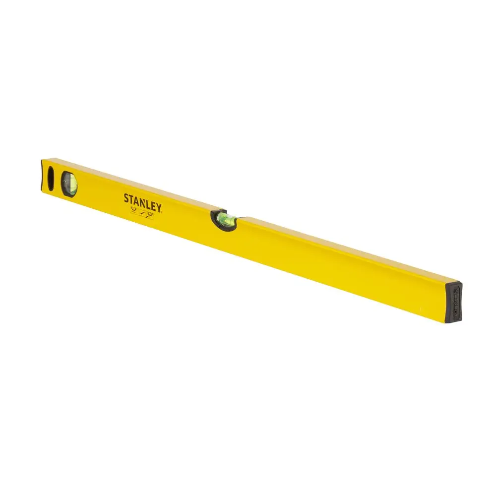 Produktfoto 1 von Stanley Wasserwaage, Typ Box-Nivellierung, 80 cm Kalibriert, Rahmen Aluminium, 2 Libelle/n Wasserdicht/Wasserbeständig