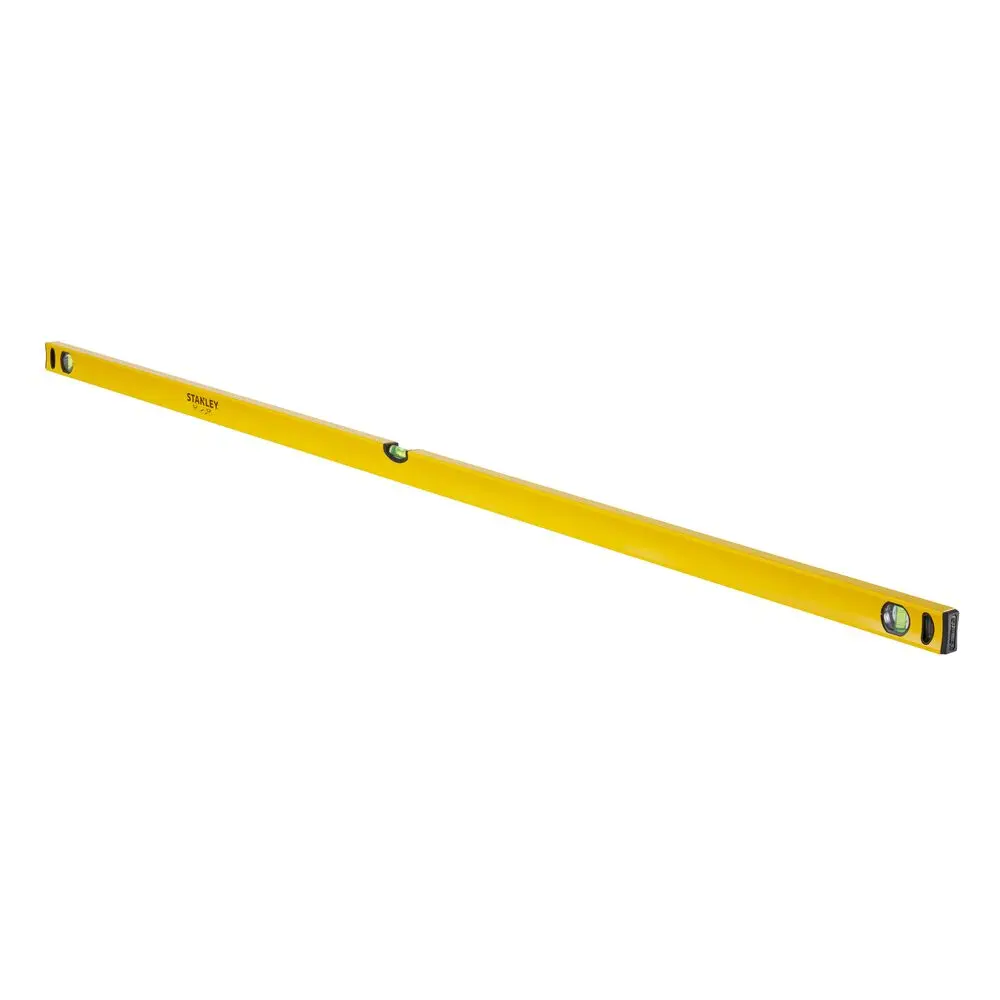 Produktfoto 1 von Stanley Wasserwaage, Typ Box-Nivellierung, 180 cm Kalibriert, Rahmen Aluminium, 3 Libelle/n Wasserdicht/Wasserbeständig