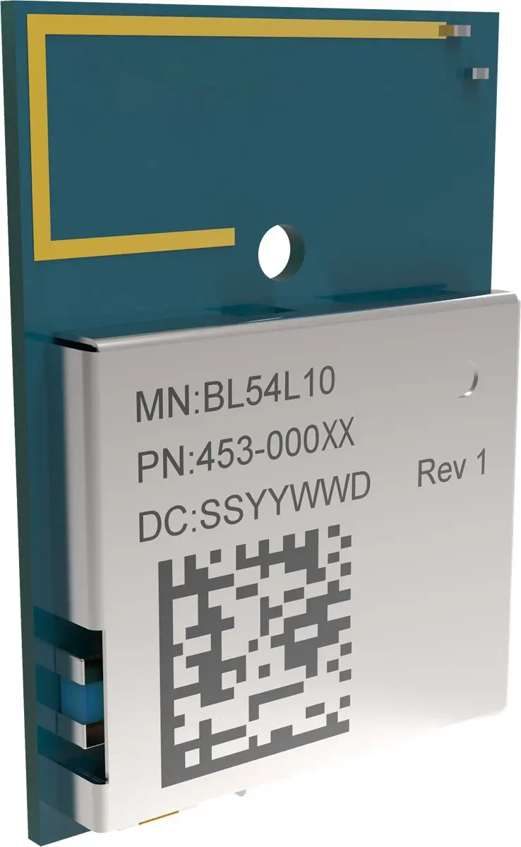 Produktfoto 1 von Ezurio WiFi- und Bluetooth-Modul 1.7 V PSA-zertifiziert Stufe 3 Nordic Proprietary 1/2/4 Mbps, IEEE 802.15.4, Bluetooth