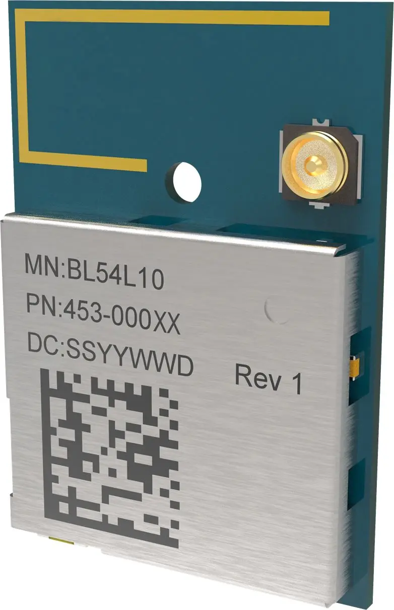 Produktfoto 1 von Ezurio WiFi- und Bluetooth-Modul 1.7 V PSA-zertifiziert Stufe 3 IEEE 802.15.4, Bluetooth LE 5.4, Nordic Proprietary