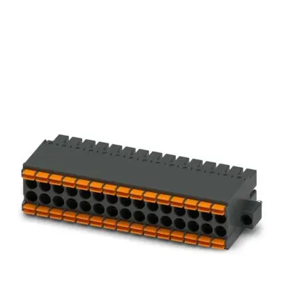 Produktfoto 1 von Phoenix Contact MSTBC Leiterplattensteckverbinder / Buchse, Schraub, 30-polig / 1-reihig, Raster 3.5mm