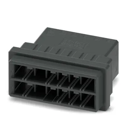 Produktfoto 1 von Phoenix Contact DD32H Leiterplattensteckverbinder / Buchse, Snap-In, 12-polig / 1-reihig, Raster 5.08mm