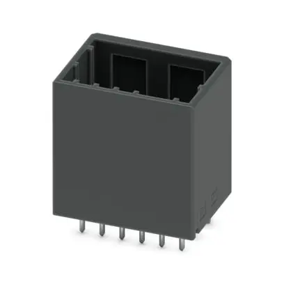 Produktfoto 1 von Phoenix Contact DD21H Leiterplatten-Stiftleiste Vertikal, 12-polig / 2-reihig, Raster 2.5mm, Nicht ummantelt