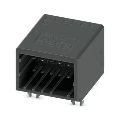 Produktfoto 1 von Phoenix Contact DD21H Leiterplatten-Stiftleiste Gerade, 12-polig / 2-reihig, Raster 2.5mm, Ummantelt
