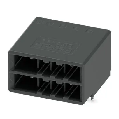Produktfoto 1 von Phoenix Contact DD32H Leiterplatten-Stiftleiste Gerade, 8-polig / 2-reihig, Raster 5.08mm, Ummantelt