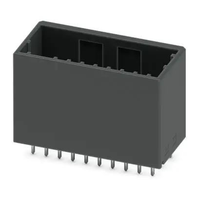 Produktfoto 1 von Phoenix Contact DD21H Leiterplatten-Stiftleiste Vertikal, 20-polig / 2-reihig, Raster 2.5mm, Ummantelt