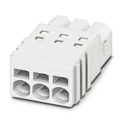 Produktfoto 1 von Phoenix Contact Printklemme, Einsteck-Anschluss, 4-polig / 1-reihig, Raster 2.5 mm Steckfeder