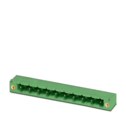 Produktfoto 1 von Phoenix Contact GMSTB Leiterplatten-Stiftleiste Gerade, 11-polig / 1-reihig, Raster 7.62mm, Ummantelt