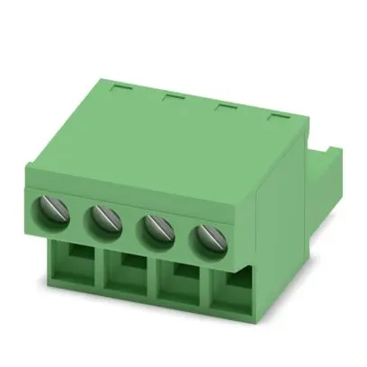 Produktfoto 1 von Phoenix Contact FRONT-MSTB 2 Leiterplattensteckverbinder 0°, 4-polig / 1-reihig, Raster 5 mm
