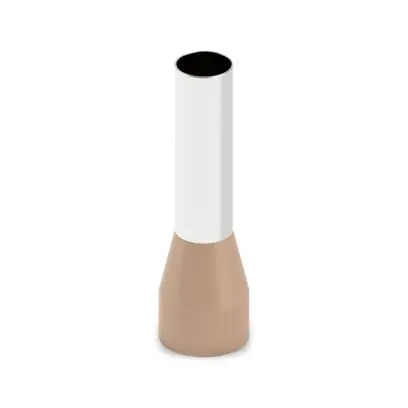 Produktfoto 1 von Phoenix Contact AI 25 22 BN Aderendhülse, Stift ø 7.3 mm, Braun, Polypropylen, 22 mm, 36 mm, Isoliert, 4 AWG max.