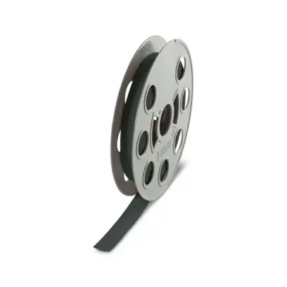 Produktfoto 1 von Phoenix Contact WMS Wärmeschrumpfschlauch, Polyolefin Schwarz, Ø 2.4 mm Schrumpfrate 3:01, Länge 30000mm