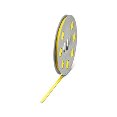 Produktfoto 1 von Phoenix Contact 804 Wärmeschrumpfschlauch, Polyolefin Gelb, Ø 4.5 mm, Länge 30m