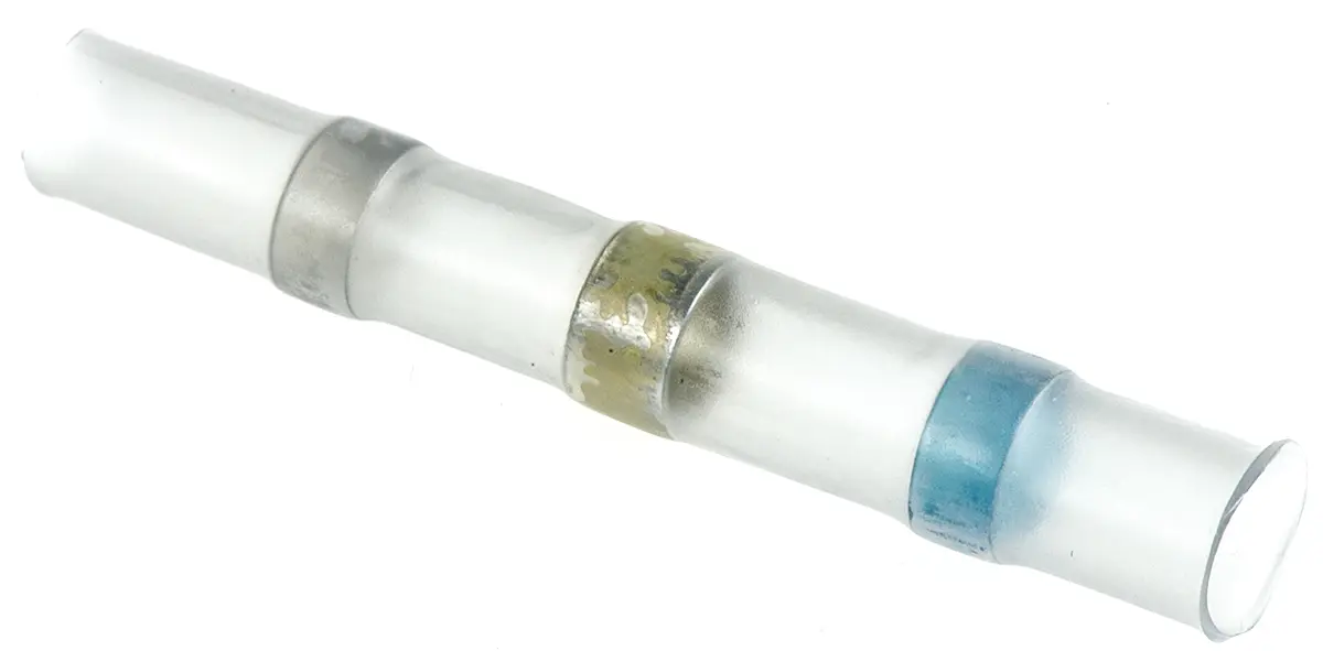 Produktfoto 1 von TE Connectivity CWT Lötmuffe ø 0.6 mm ø 2 mm, 26mm Länge 2kV 2kV Klar Polyolefin