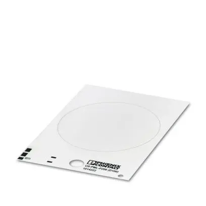 Produktfoto 1 von Phoenix Contact Polyvinylchlorid Verbotsschild Aufkleber, Englisch, Blank Selbstklebend, 100 mm x 100 mm