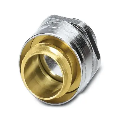 Produktfoto 1 von Phoenix Contact WP-GT Kabelverschraubung, M25 Messing vernickelt Messing/ 23 mm, IP40
