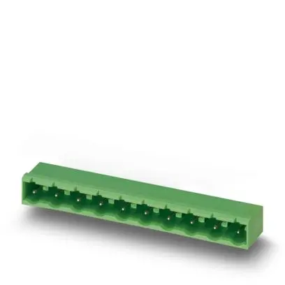 Produktfoto 1 von Phoenix Contact GMSTBA Leiterplatten-Stiftleiste Gerade, 10-polig / 1-reihig, Raster 7.5mm, Ummantelt