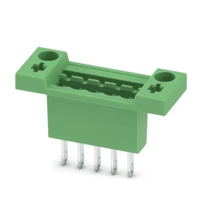 Produktfoto 1 von Phoenix Contact 5/..-G, DFK-MSTB 2 Steckbarer Klemmenblock Durchkontaktierte Stiftleiste 5-Kontakte 5mm-Raster Gerade
