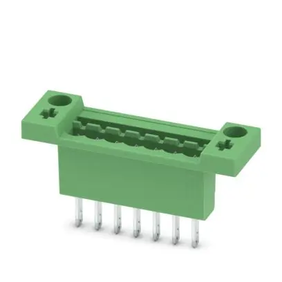 Produktfoto 1 von Phoenix Contact 5/..-G, DFK-MSTB 2 Steckbarer Klemmenblock Durchkontaktierte Stiftleiste 7-Kontakte 5.08mm-Raster Gerade