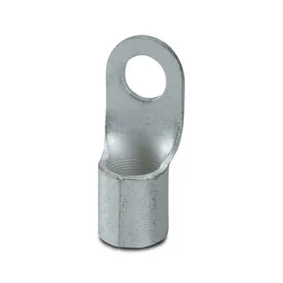 Phoenix Contact C-RC Ringkabelschuh, Unisoliert 3/0 AWG, Silber, 3/0 AWG max.AWG, innen ø 13 mm, M12