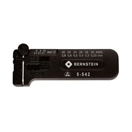 Produktfoto 1 von Bernstein 5 Präzisionsabisolierer, Dissipativer Präzisionsabisolierer 0.25 to 0.8 mm, 102 mm