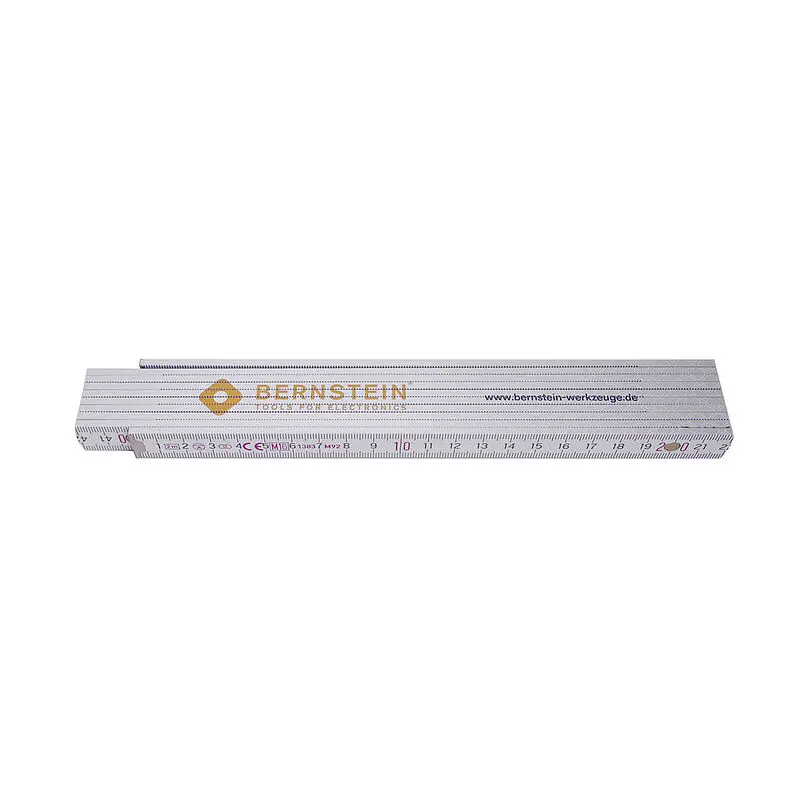 Produktfoto 1 von Bernstein Buchenholz Zollstock Flexibel 2 m x 33 mm