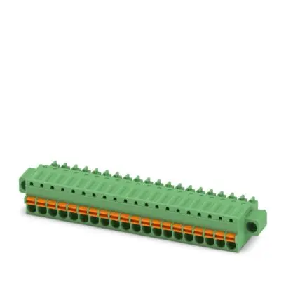 Produktfoto 1 von Phoenix Contact FK-MCP Leiterplattensteckverbinder, Schraubanschlussklemme, 20-polig / 1-reihig, Raster 3.5 mm