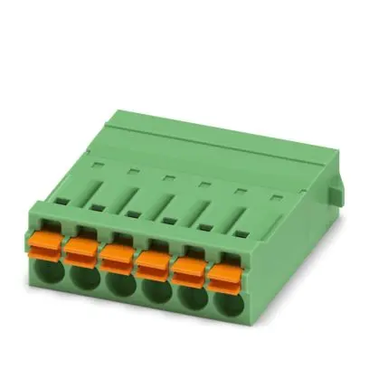 Produktfoto 1 von Phoenix Contact IFMC 1 Leiterplattensteckverbinder, 6-polig / 1-reihig, Raster 3.5 mm