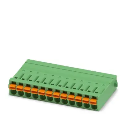 Produktfoto 1 von Phoenix Contact IFMC 1 Leiterplattensteckverbinder / Stecker, Snap-In, 12-polig / 1-reihig, Raster 3.5mm
