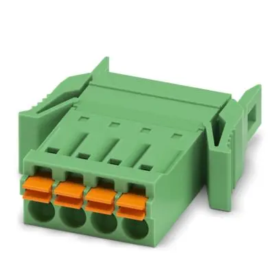 Produktfoto 1 von Phoenix Contact IFMC 1 Leiterplattensteckverbinder / Stecker, Rastend, 4-polig / 1-reihig, Raster 3.5mm