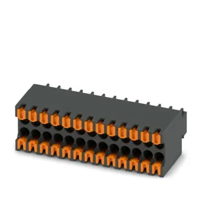 Produktfoto 1 von Phoenix Contact DFMC 0 Leiterplattensteckverbinder, 26-polig / 2-reihig, Raster 2.54 mm