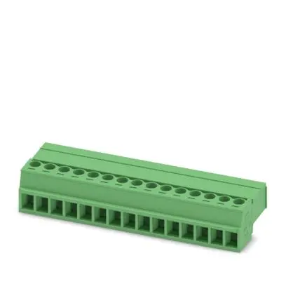Produktfoto 1 von Phoenix Contact IMC 1 Leiterplattensteckverbinder / Stecker, 15-polig / 1-reihig, Raster 3.81mm