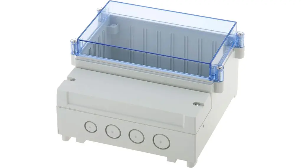 Produktfoto 1 von RND RND 455 Leiterplattengehäuse, ABS, Polycarbonat 185 mm, 105 mm 213 mm