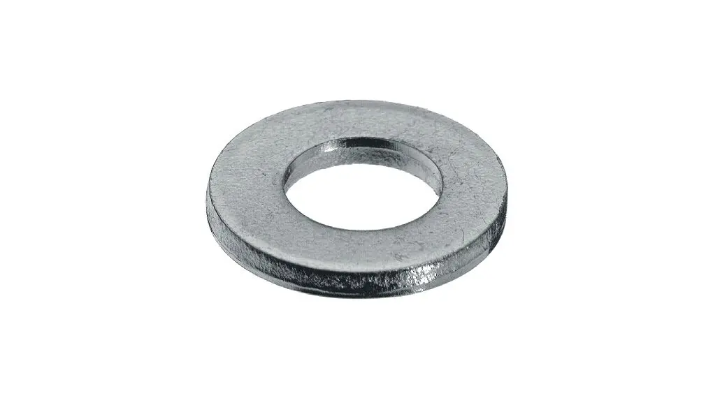 Produktfoto 1 von RND Unterlegscheiben für M2 Schrauben Passiviert, verzinkt, Stahl zinkplattiert Flach, 0.3 mm x 2.34 mm