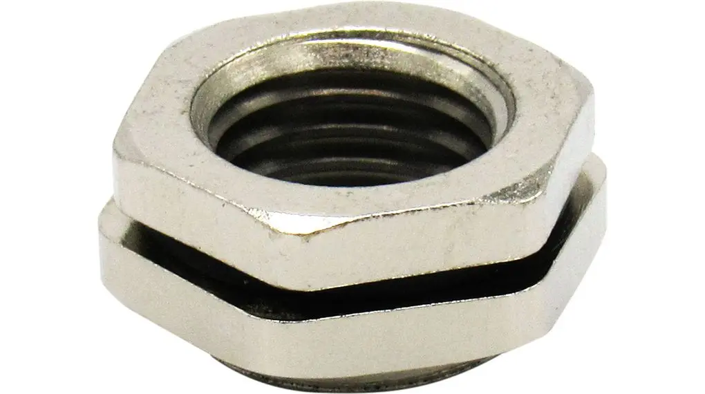 Produktfoto 1 von RND RND 465 Kabelverschraubung Adapter Typ Reduzieradapter M16 x 1.5 M20 x 1.5 Messing vernickelt IP68, IP54 -40 °C /