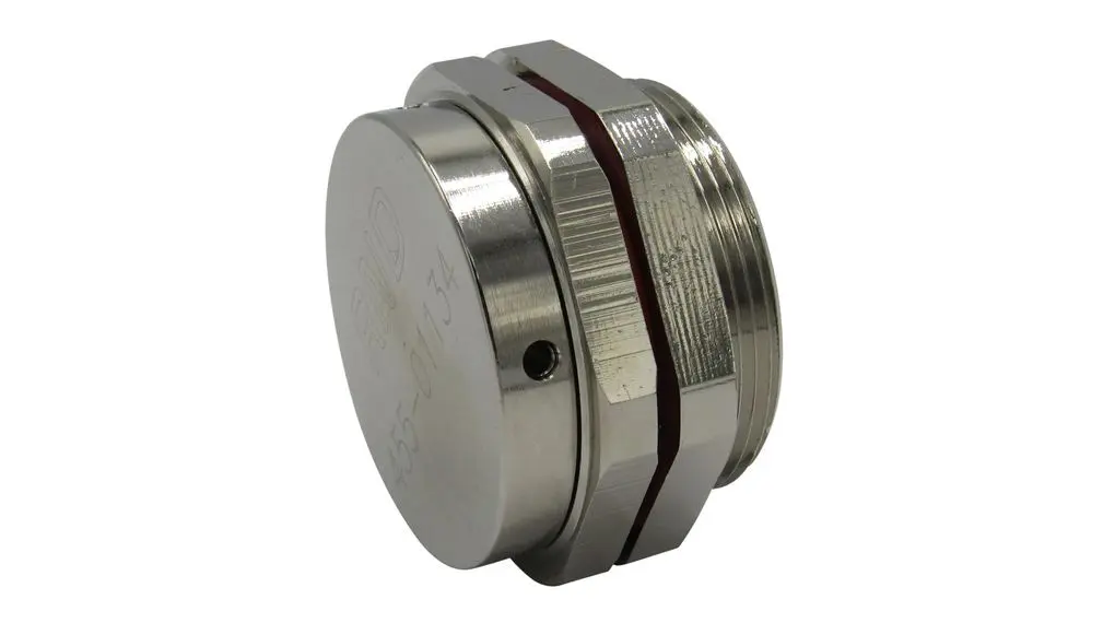 Produktfoto 1 von RND RND 455 Blindstopfen M40, Messing Mit Gewinde Ø 48 mm, IP68, IP66, Silber