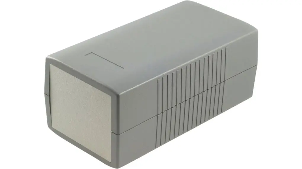 Produktfoto 1 von RND RND 455; Universalgehäuse; ABS; Dunkelgrau IP54 Breite 100 mm Höhe 80 mm Länge 190 mm
