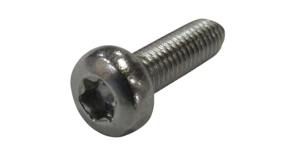Produktfoto 1 von RND Linsenkopf TORX Schrauben, M6 x 20mm Edelstahl