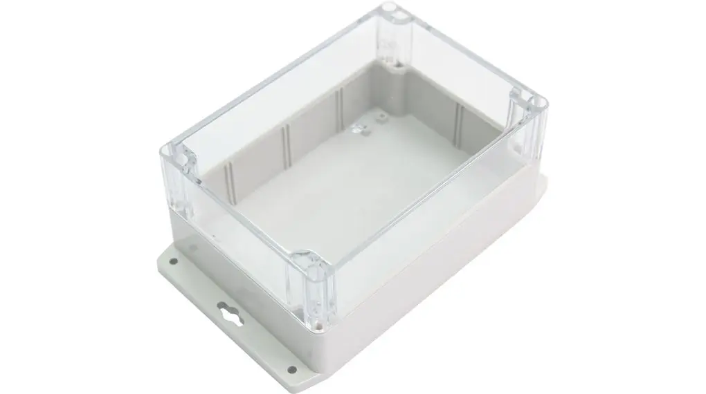 Produktfoto 1 von RND RND 455; Universalgehäuse; Polycarbonat; Hellgrau IP40 Breite 121 mm Höhe 80 mm Länge 171 mm