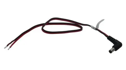 RND Netzkabel, A Stecker, B Offenes Ende, 5 m Schwarz, Rot Polyvinylchlorid, 12V