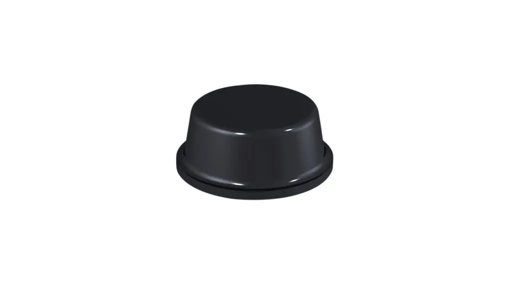 Produktfoto 1 von RND RND 455 Selbstklebende Füße, Zylindrisch, 4 mm, ø 10 mm, Polyurethan, L. 10 mm, B. 10 mm, 120 °C max.