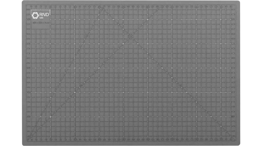 Produktfoto 1 von RND Schneidematte, 420 mm x 297 mm, Grau