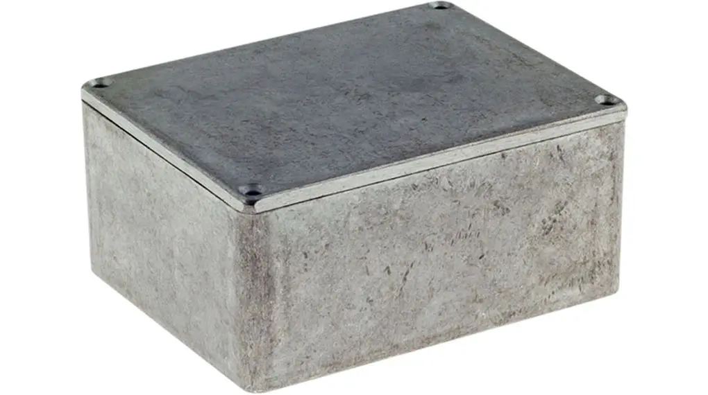 Produktfoto 1 von RND RND 455; Universalgehäuse; Aluminiumlegierung; Aluminium IP66 Breite 89.7 mm Höhe 55.1 mm Länge 114.7 mm