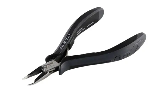 Produktfoto 1 von RND RND 550-00259 ESD-Sicherheit Feinspülung 130 mm / Backen 5mm, Schneidleistung 2 mm